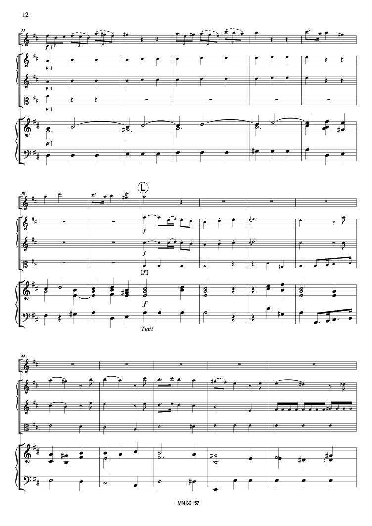 HERTEL Concerto per la Tromba No. 3 in D