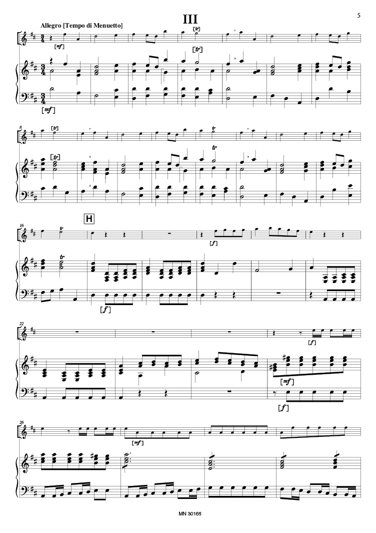 FASCH Concerto D major Score+Parts