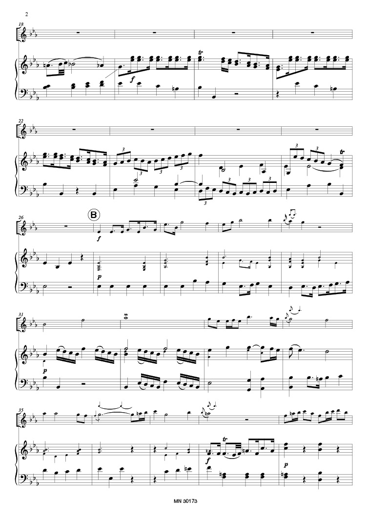 HERTEL Concerto per la Tromba No. 1 in Eb
